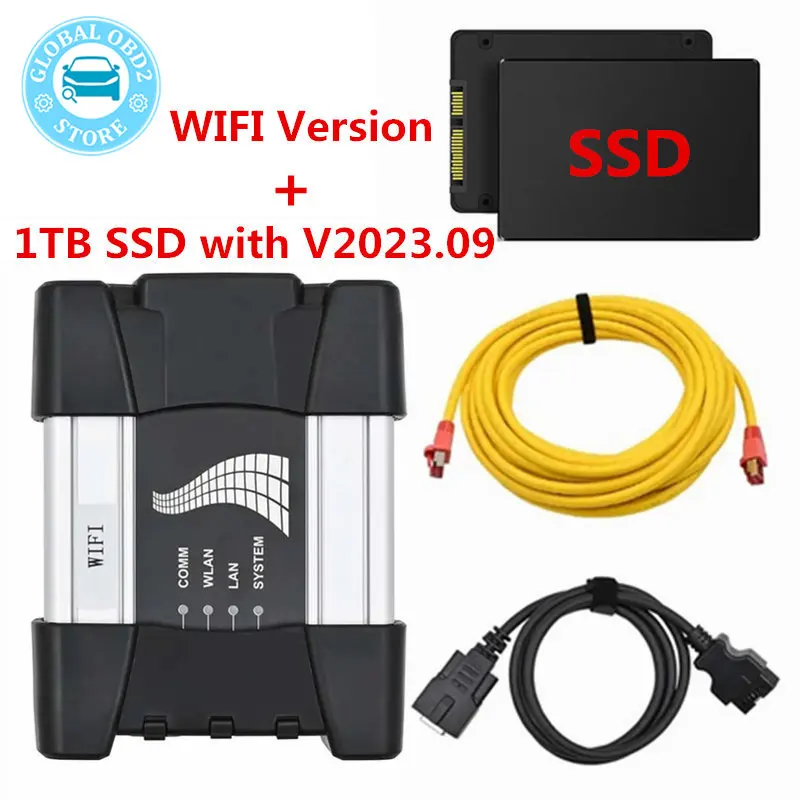 Best for BMW ICOM NEXT WIFI OBD Version Replace ICOM A2 For BMW/Mini Cooper Diagnostic Scanner Programming Tool