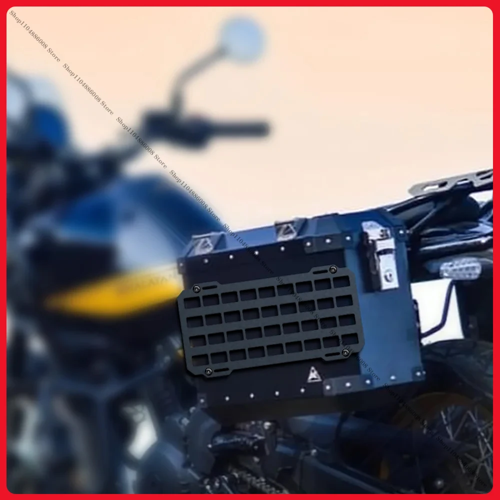 Motorcycle Tactical Storage Box - Aluminum Alloy - alternate angle