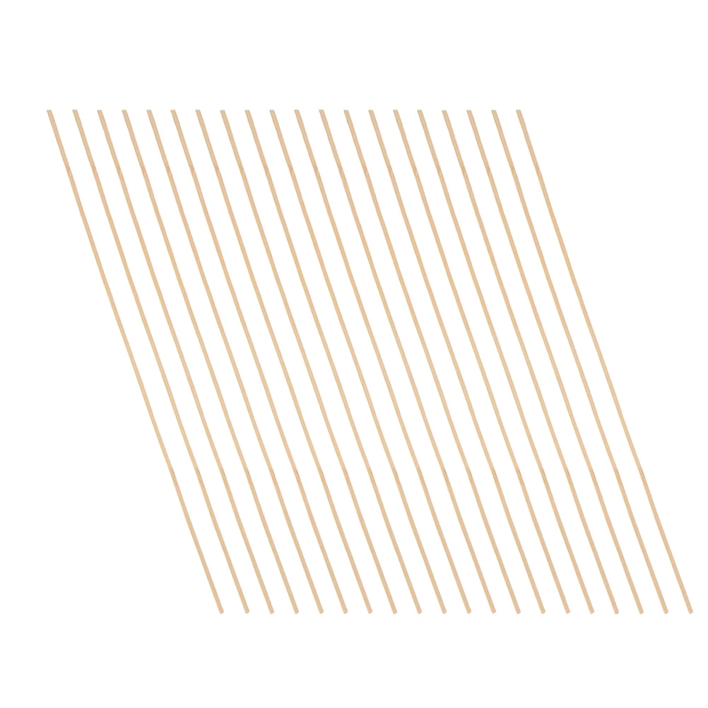 20 Pcs Children's Kite Material Bag Craft Project Rods Bamboo Sticks for Art Crafts Birdcage Building Frame Materials
