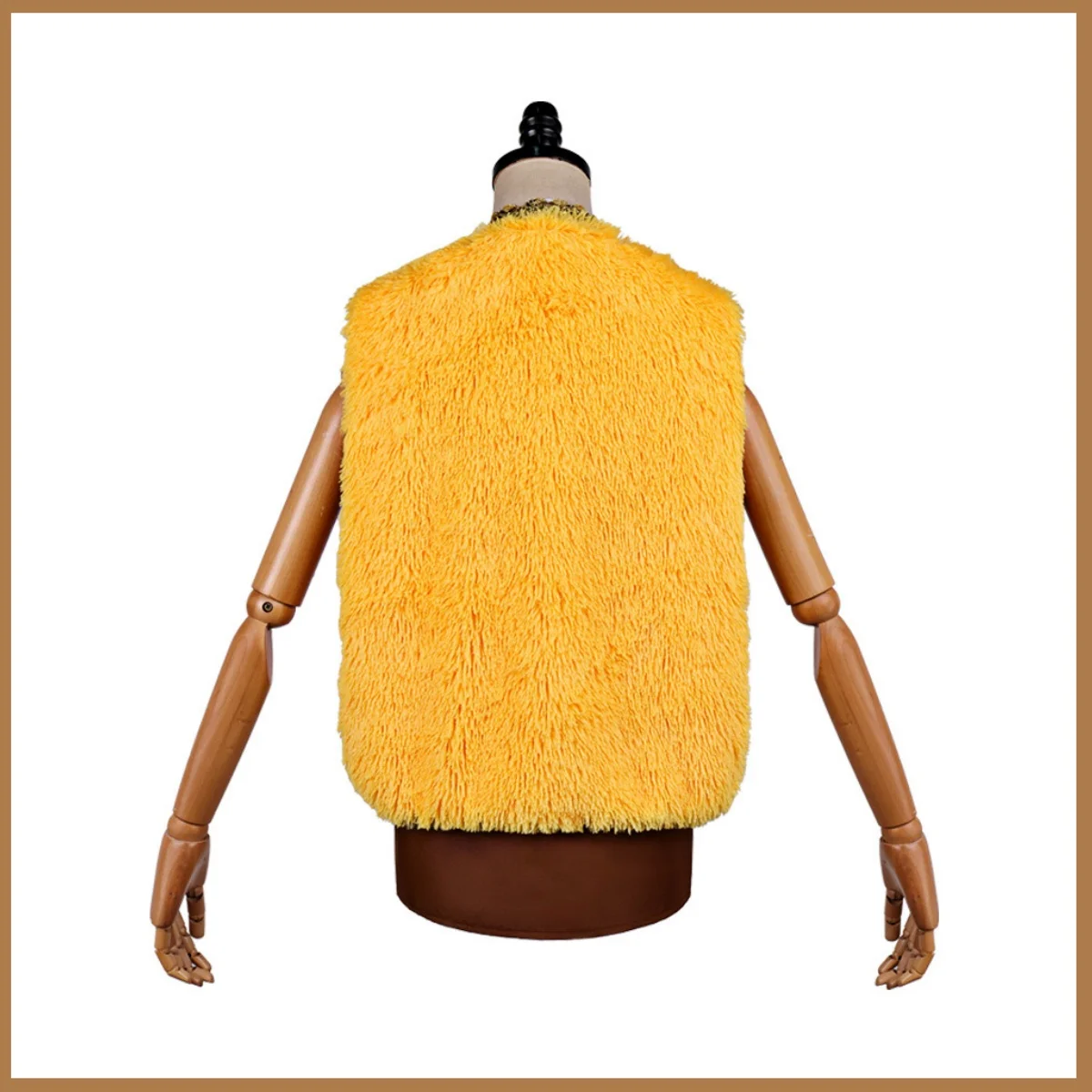Anime Elbaph Nami Cosplay Costume Black Tight-fitting Tops Plush Shawl Coat Outfits Woman Sexy Carnival Halloween Suit - view 5
