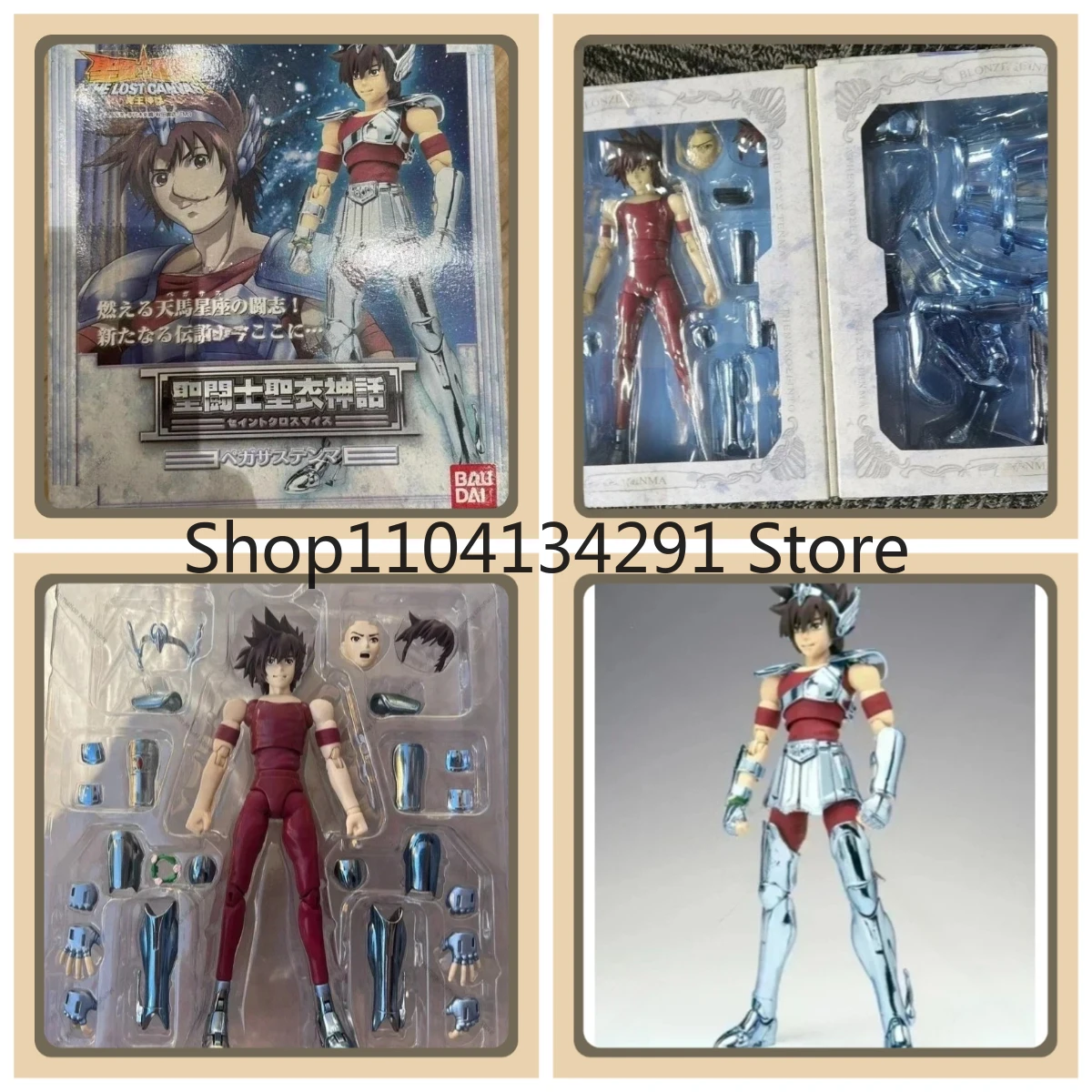 

Original Bandai Japanese Version Saint Seiya Cloth Myth Hades Myth Pegasus Seiya LC Saint War Pegasus Birthday Gift Toy Figure