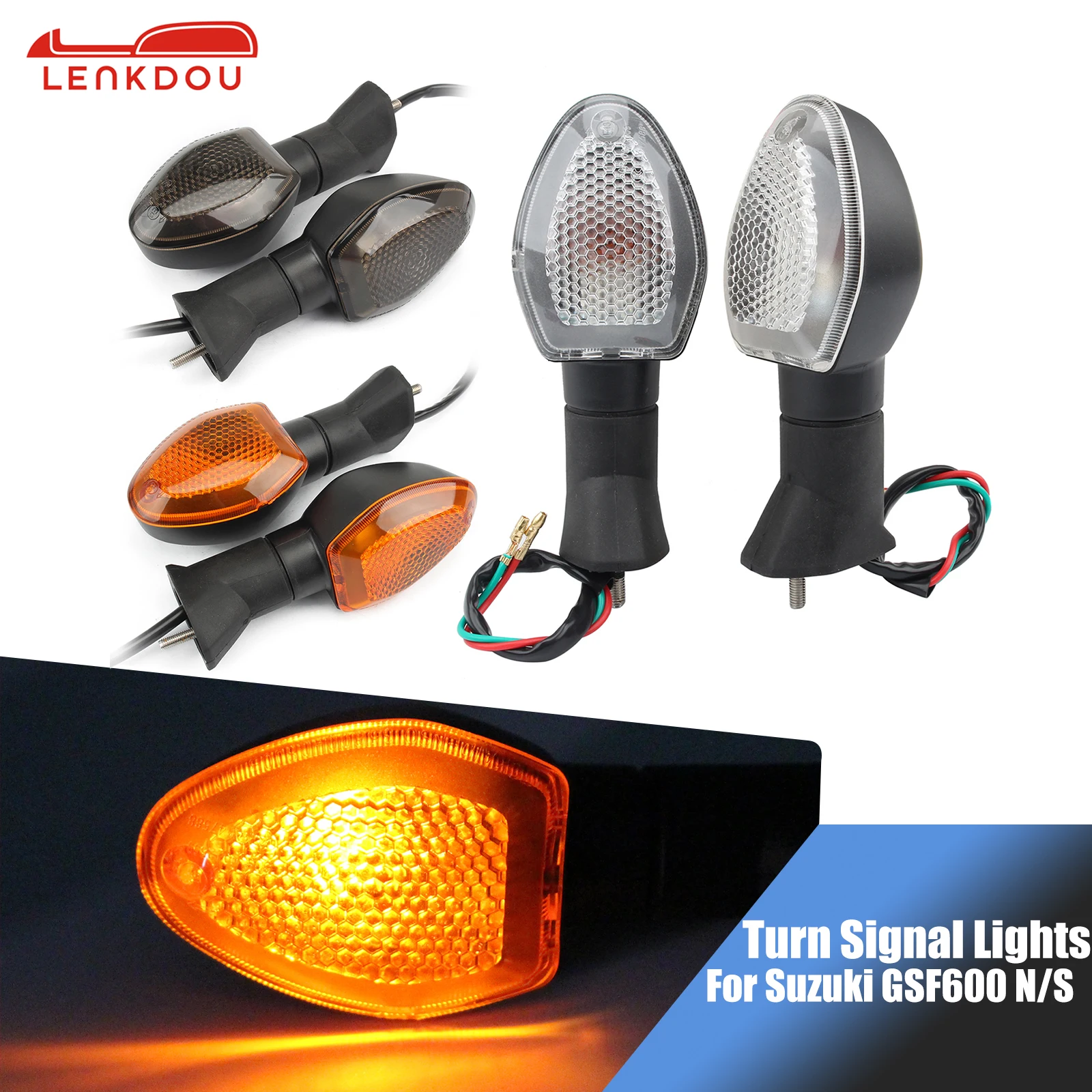 

Turn Signal Indicator Light For SUZUKI GSF 600 650 1200 N/S Bandit GSF1250SA GSX 650F GSX 1250 FA Motorcycle Accessories Lamp