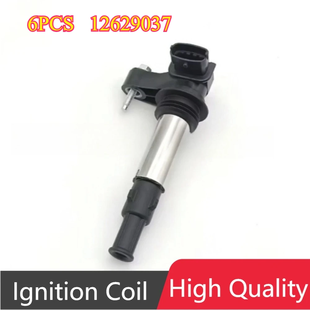 bobine-d'allumage-pour-cadillac-cts-srx-sts-buick-allure-chevrolet-traverse-gmc-acadia-36l-6-pieces-12629037-12613057-uf375-12583514