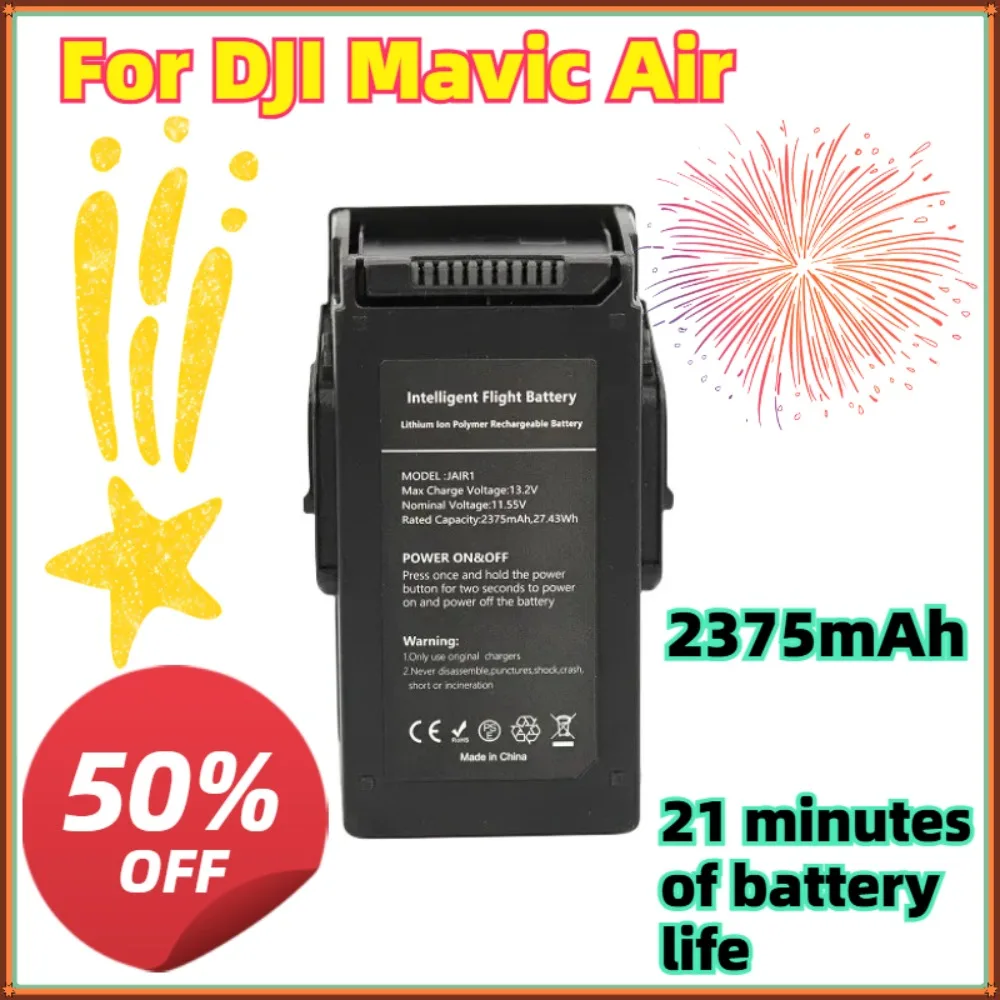 

For Mavic Air Battery 2375mAh with Replacement Intelligent Flight Battery 21 Minutes of Flight Time