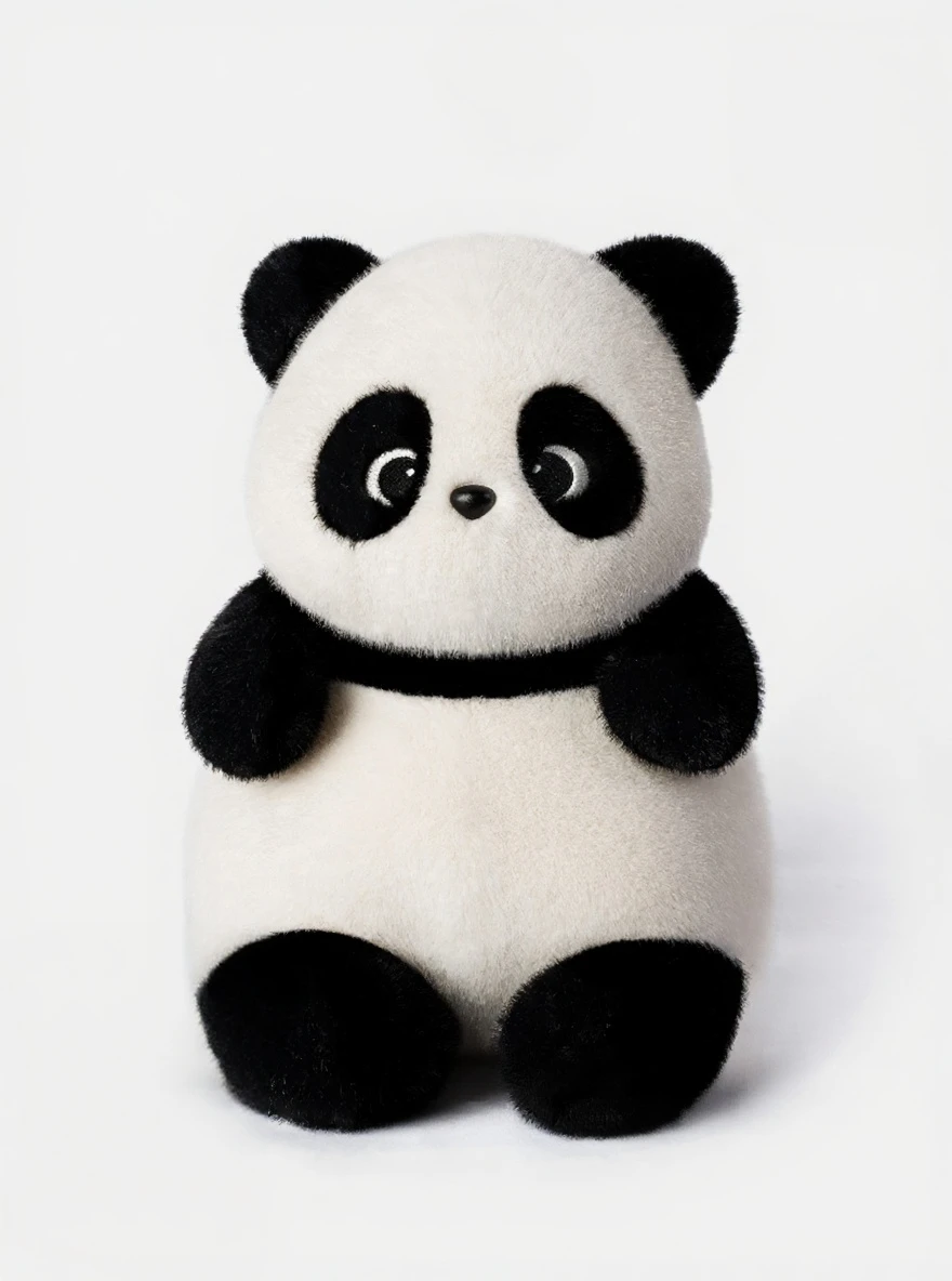 Плюшевая игрушка-панда, мягкая кукла-обнимашка для детей, компаньон для сна с гладкой текстурой для ударов и игр