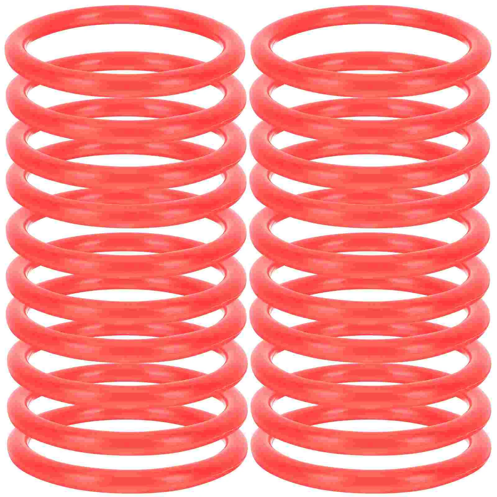 

24 Pcs Ring Toss Portable Toys Interesting Throwing Carnival Rings Halloween Creative Game Tossing Plastic for Kids Outdoor
