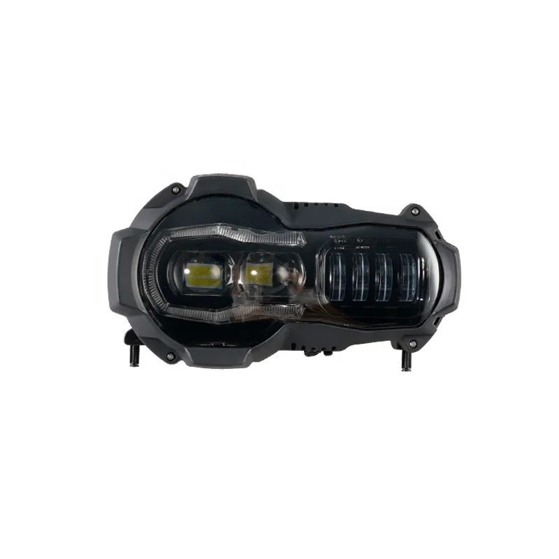 

Suitable for BMW R1200GS stable quality motorcycle LED black headlamps with high/low beam