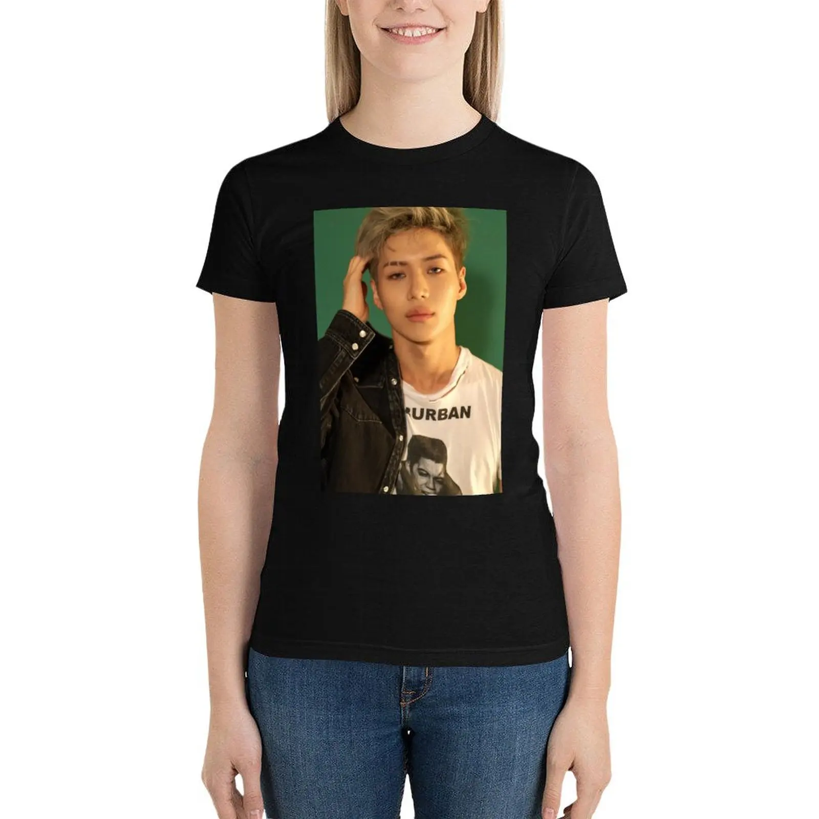 

SHINee TAEMIN MOVE T-Shirt Female clothing Aesthetic clothing t shirt dress Women