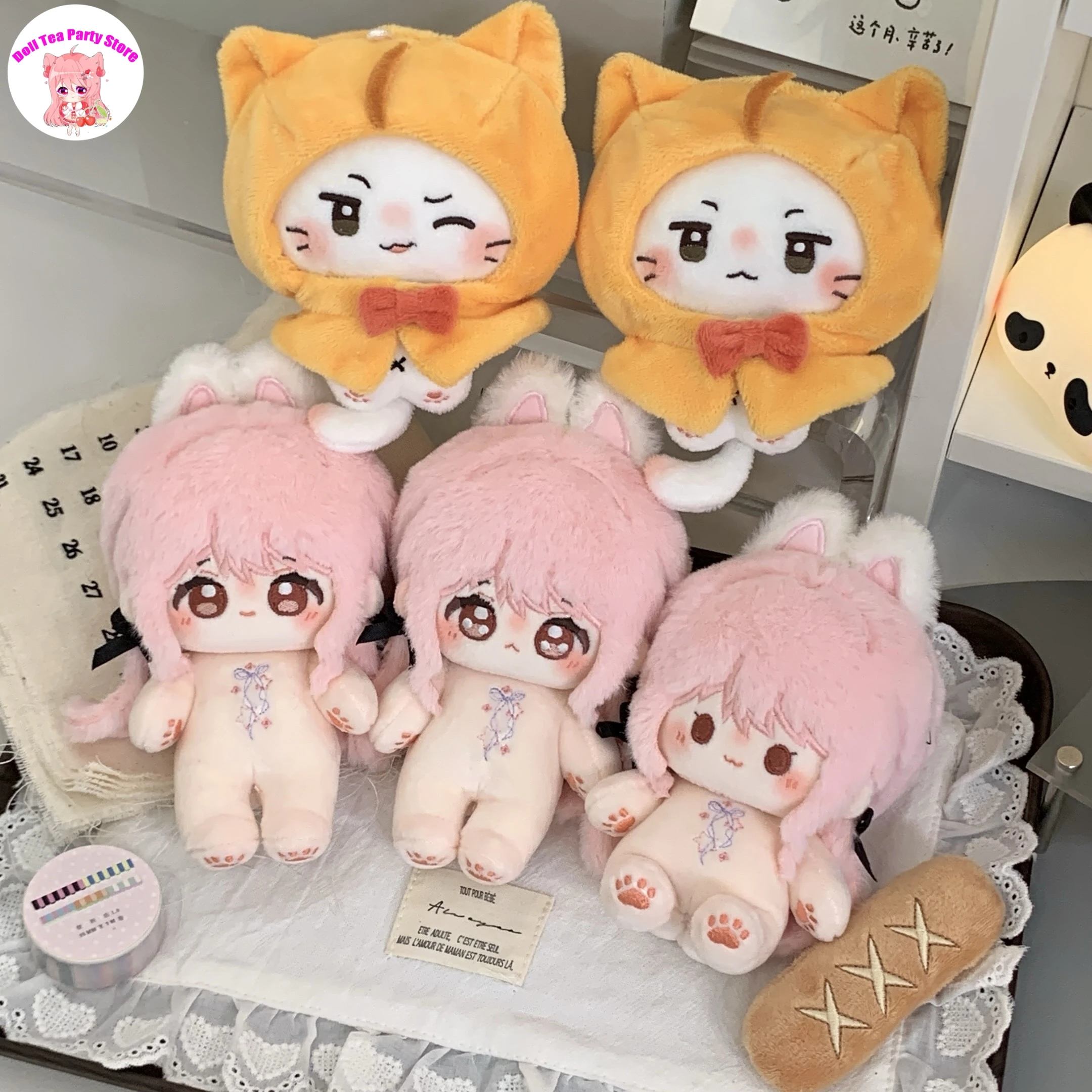 

Милая хлопковая кукла Infinity Nikki 10 см, обычное тело, плюшевая подвеска в виде животного, игрушки для косплея, мягкие плюшевые талисманы, плюшевый аниме-подарок