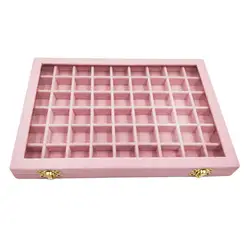 Jewelry Display Box Necklace Gemstone Diamond Beads Storage Case Beads
