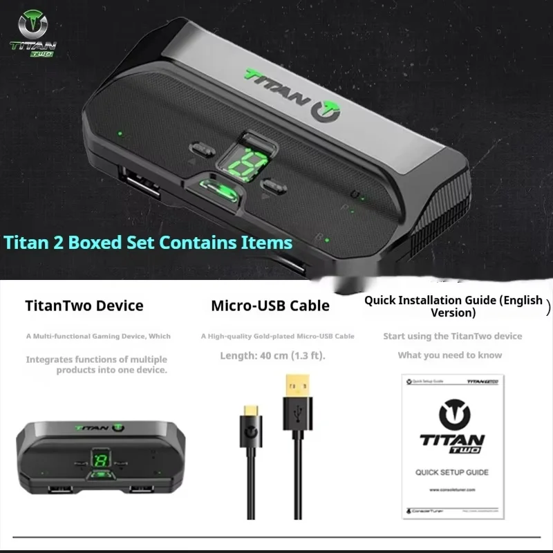 Titan Two Multi-Functional Cross Platform Adapter Versatile Gaming