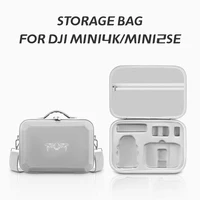 XFJI Estuche de transporte para DJI Mini 2/Mini 2 SE/Mini 4K bolsa de almacenamiento maleta Mini 2/2 SE accesorios para drones bolso de hombro a prueba de salpicaduras