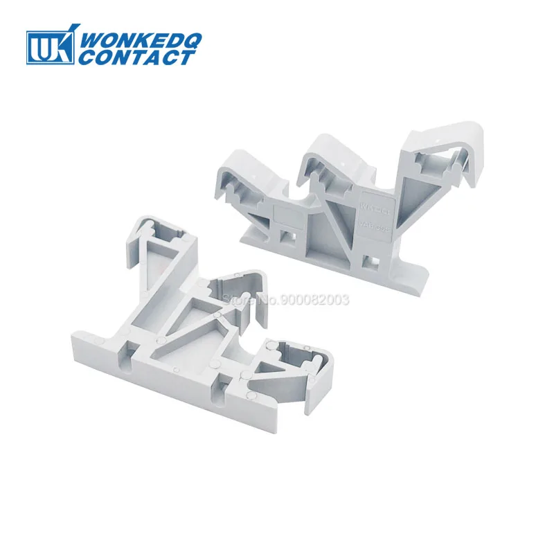 10Pcs AB3 SS Neutral BusBar Support Bracket Multi Level 3 Triple Layers Fixing Electrical Control Cabinet AB 3SS DIN Rail Holder