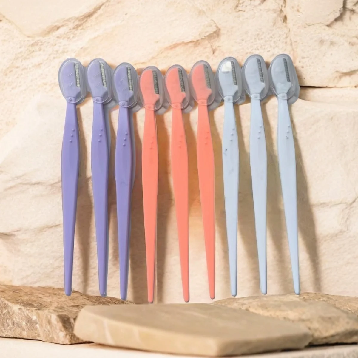 5pcs Disposable Microblading Safe Eyebrow Trimmer Safe Easy To Handle Eyebrow Knife Beginner Makeup Tools