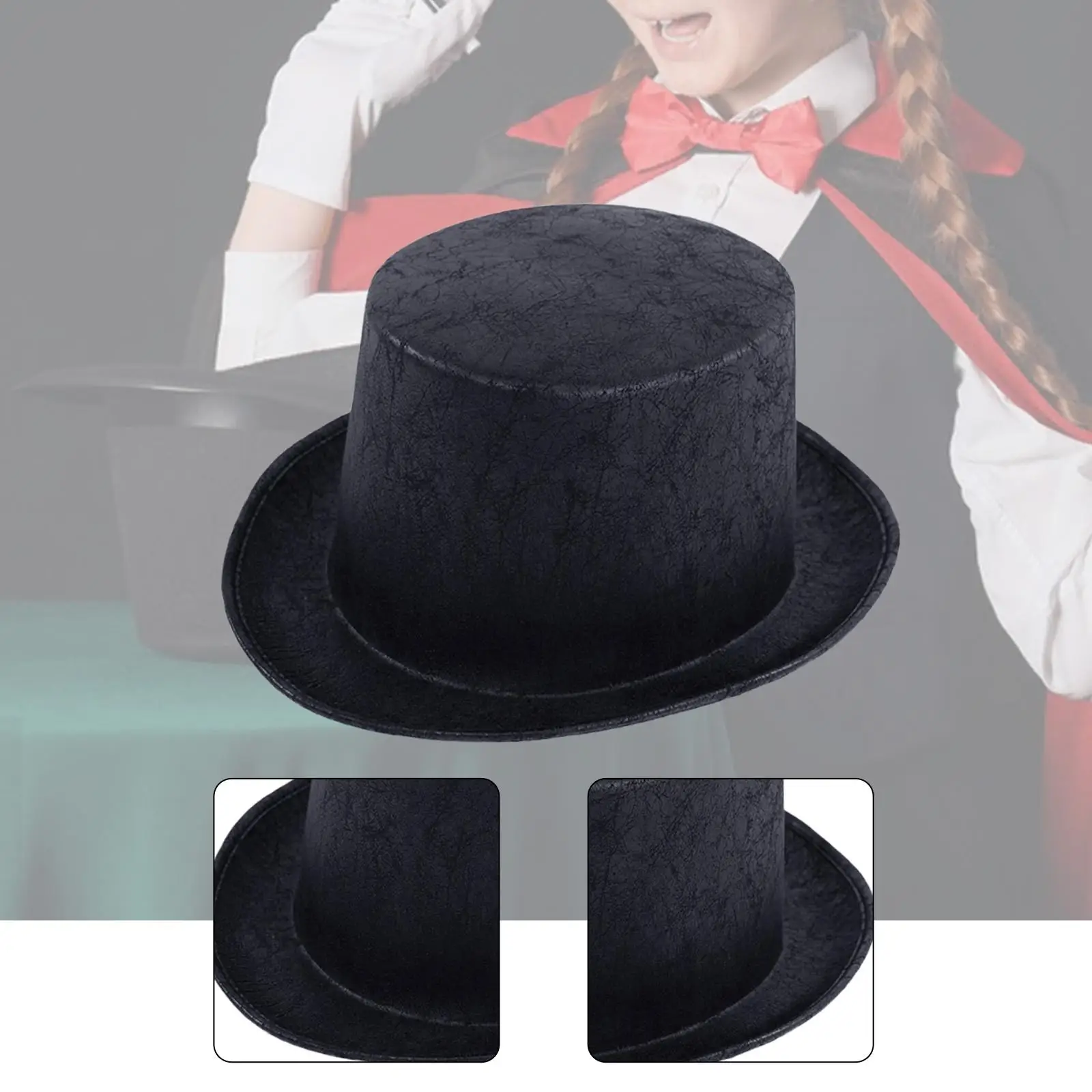 Sombrero de actuación escénica versátil superior para juegos de rol de cosplay navideños