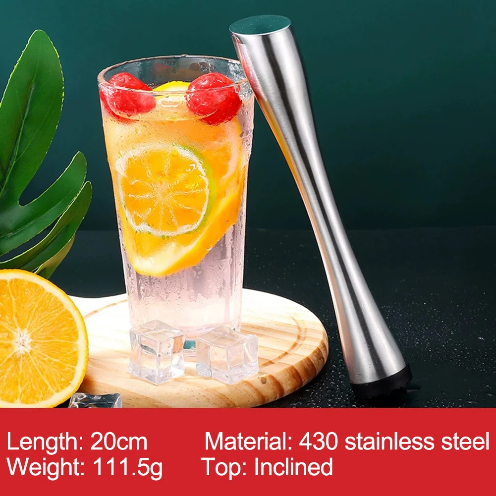 Ice Crusher For Cocktails And Drinks Stainless Steel Tool Beverage Preparation Ice Crushing Tool 304 Stainless Steel Material