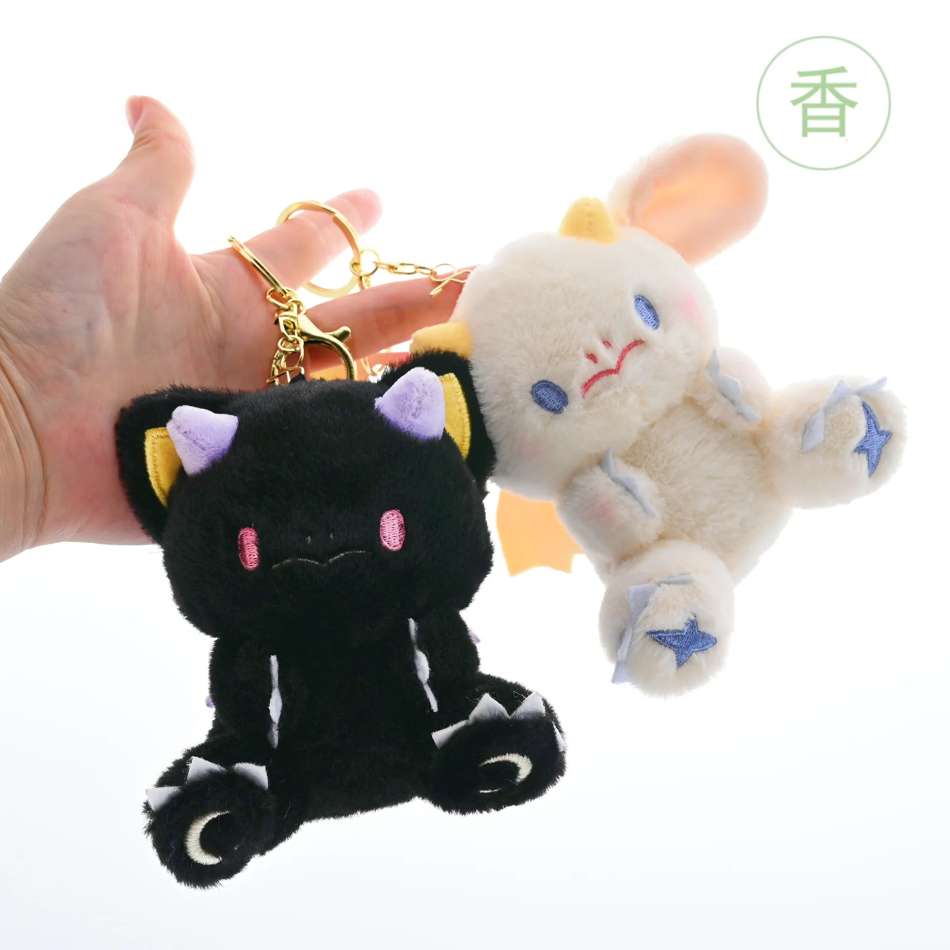 Fragrant New TW Magic Elf Plush Toy Doll Cute Q-Version Little Dragon Keychain Pendant Backpack Hanging soft cool fashione gift