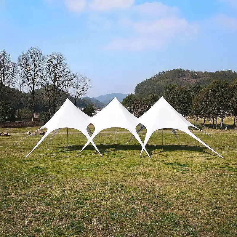 2024 Fashion UV Resist White Single Top Star Tent For Large Events