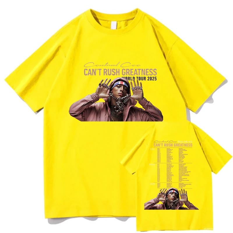 Central CEE Album Can't Rush Greatness World Tour T-shirt Cotton