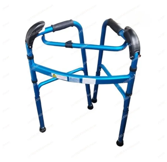 Two-Color Optional Aluminum Lightweight Foldable Stair Climbing Disabled Walker