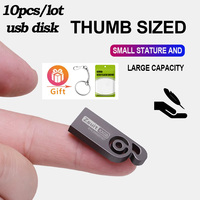 ZSUIT YF 10Pcs Metal Memorias USB Stick Original 128G Pendrive 64G Flash Drives Pen Drives 32GB USB Flash Drive U Disk Free Logo