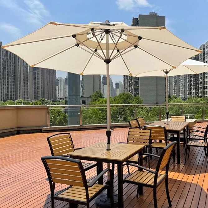 Factory Durable Material Wedding Comedor Garden Dining Table Set 4 6 Seater Table and Chairs