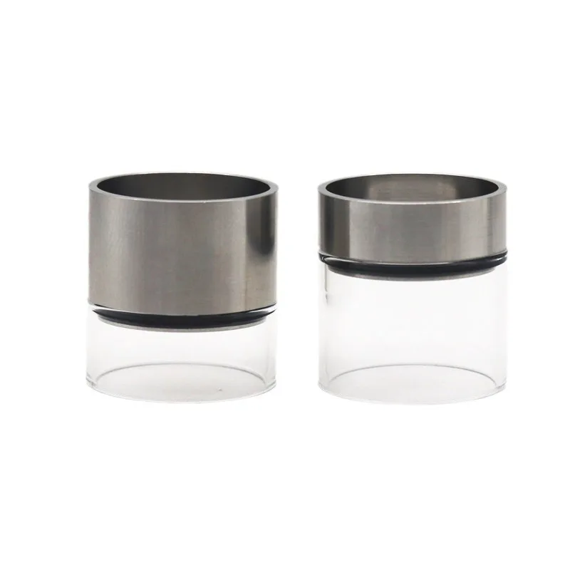 FATUBE патио 3 полу стальной ящик PEI акриловая прямая трубка стеклянная фурнитура одинарная батарея MTL RTA