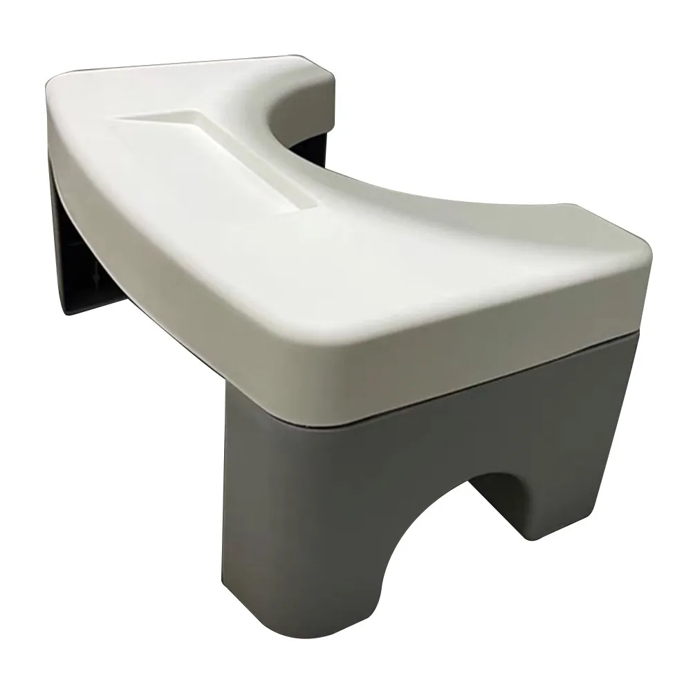 

1Pcs Thickened Bathroom Toilet Stool Stable Anti-Slip Footstool for Adults Potty Training Step Stool Compact Space Saving