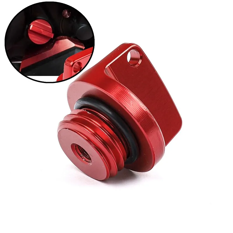 Image of 1 stück Motorrad Zubehör Öl Einfülldeckel Stecker 5 Farben Öle Füllstoff Stecker Motorrad Teile Werkzeuge