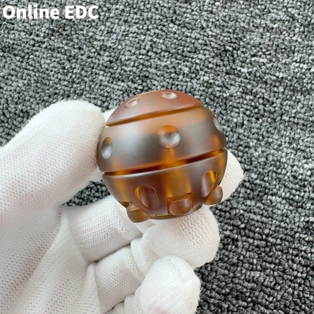 Juguetes EDC usados 42.COSMO Death Star PEI Rotor mecánico Gyro Metal Fidget Spinner aparatos de escritorio Fidget Spinner Spinning Tops Cool