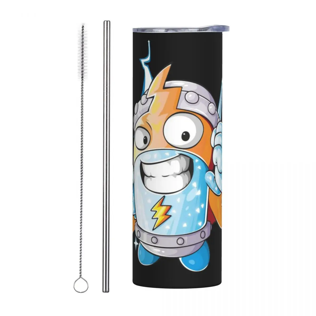 

Superthings Stainless Steel Tumbler Vacuum Insulated Mugs Thermal Cold Cups Straws With Lid 20oz