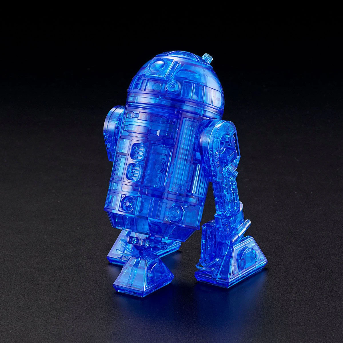 In Stock Original BANDAI SW Characters R2 D2 HOLOGRAM Ver STAR WARS Assembly Model Collection Action Figure Toy 1/12