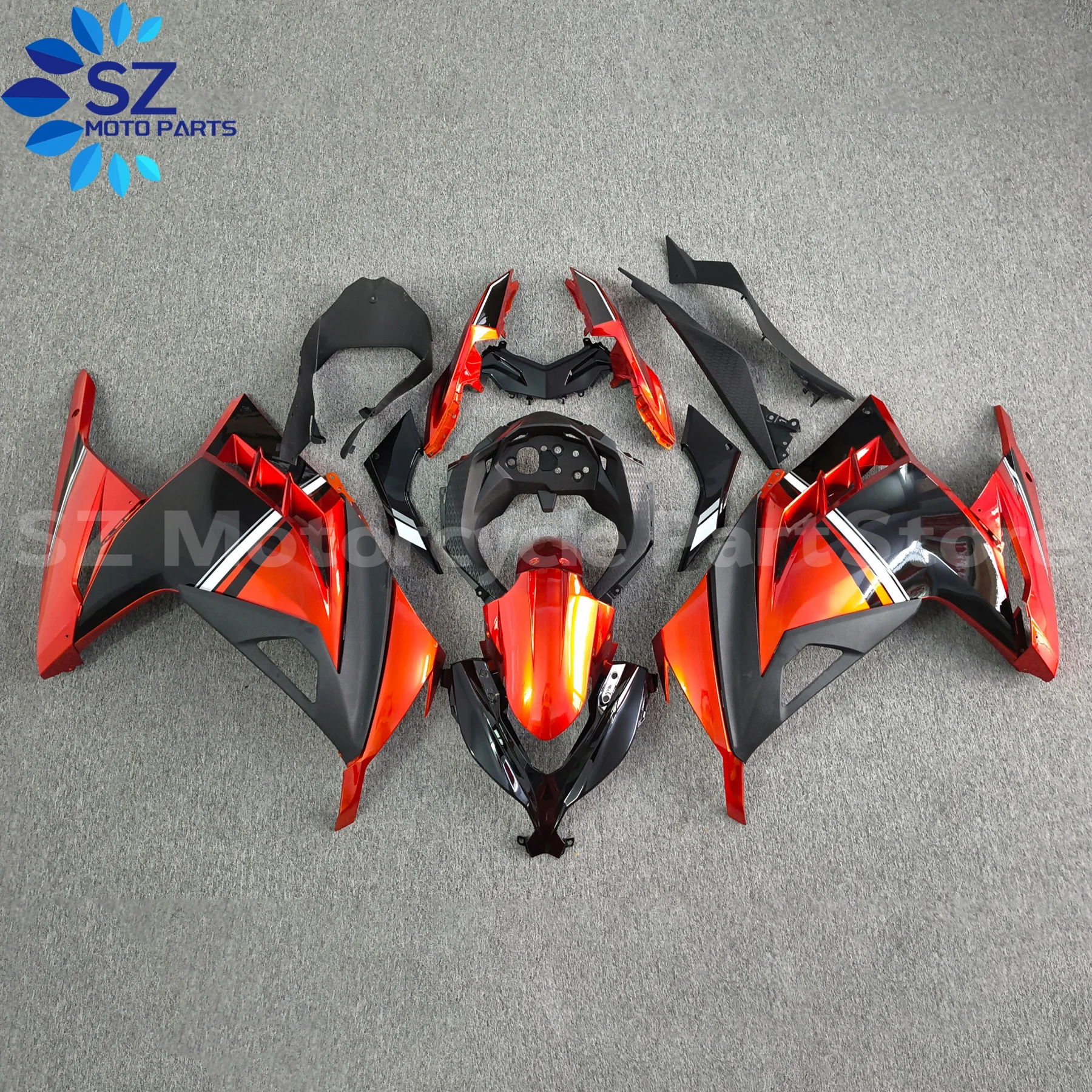 

New ABS Motorcycle Fairing kits Fit for ZX-300 EX-300 2013 2014 2015 2016 2017 EX300 ZX300 13-17 fairings kit