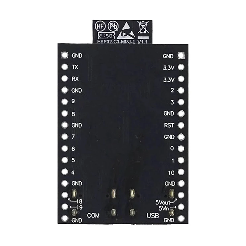 ESP32-C3 Ontwikkeling Board Dual Type-C Wifi Bluetooth Ble5.0 Devkitm-1 Core Board Esp32c3 Module
