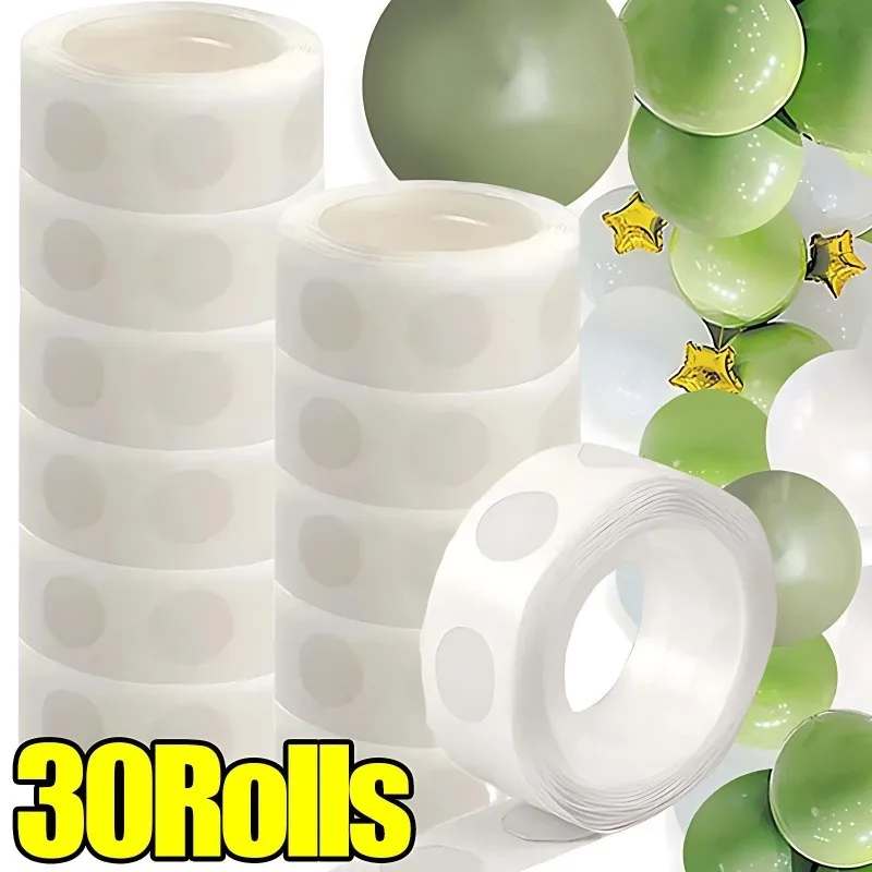

Double Sided Clear Sticky Point Tape Balloon Dot Adhesive Birthday Wedding Party Balloons Glue Sticker Photoes Party Decoration