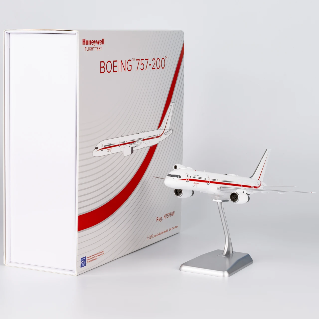 

42040 Alloy Collectible Plane Gift NG Model 1:200 Honeywell Aviation Services Boeing B757-200 Diecast Aircraft Jet Model N757HW