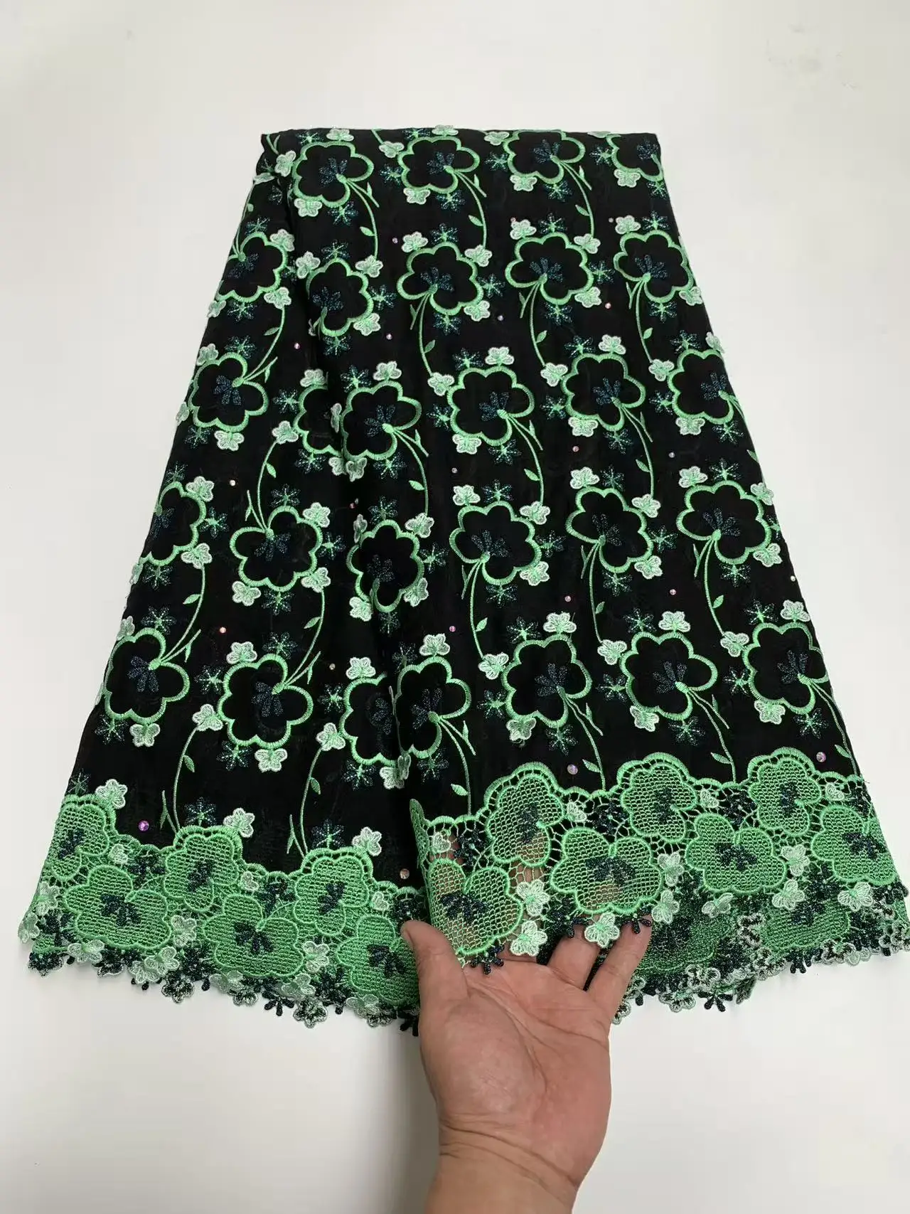 

5 yards african laceLace Lurex Embroidery Stoned African French Wedding Mesh Fabric Modern Traditional inspired Celebrants Cloth