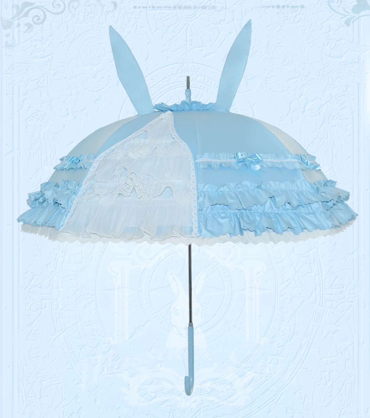 Original parasol lo umbrella parasol retro lace long pole umbrella