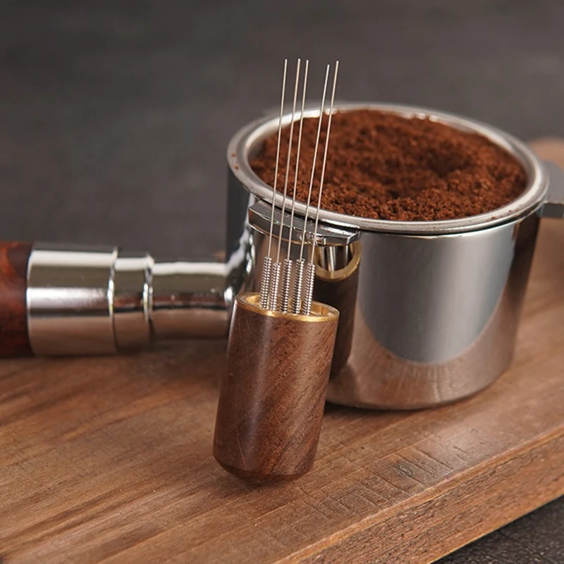 Coffee Tamper Stainless Steel Needles Espresso Powder Stirrer Distributor Leveler WDT Tools Cafe Stirring Accessories