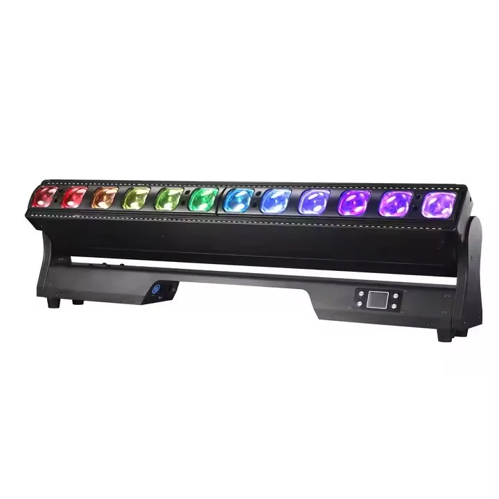 

Новые 12x40 Вт зум RGBW 4в1 пиксельная полоса настенная шайба светодиодные движущиеся головные фонари с цоколем лампы E27