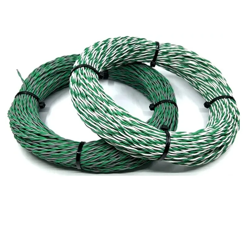 10 Meters Automotive Can Bus Twisted Pair 12V Gateway Copper Signal Twist Wire Foot Square Door Horn Modification