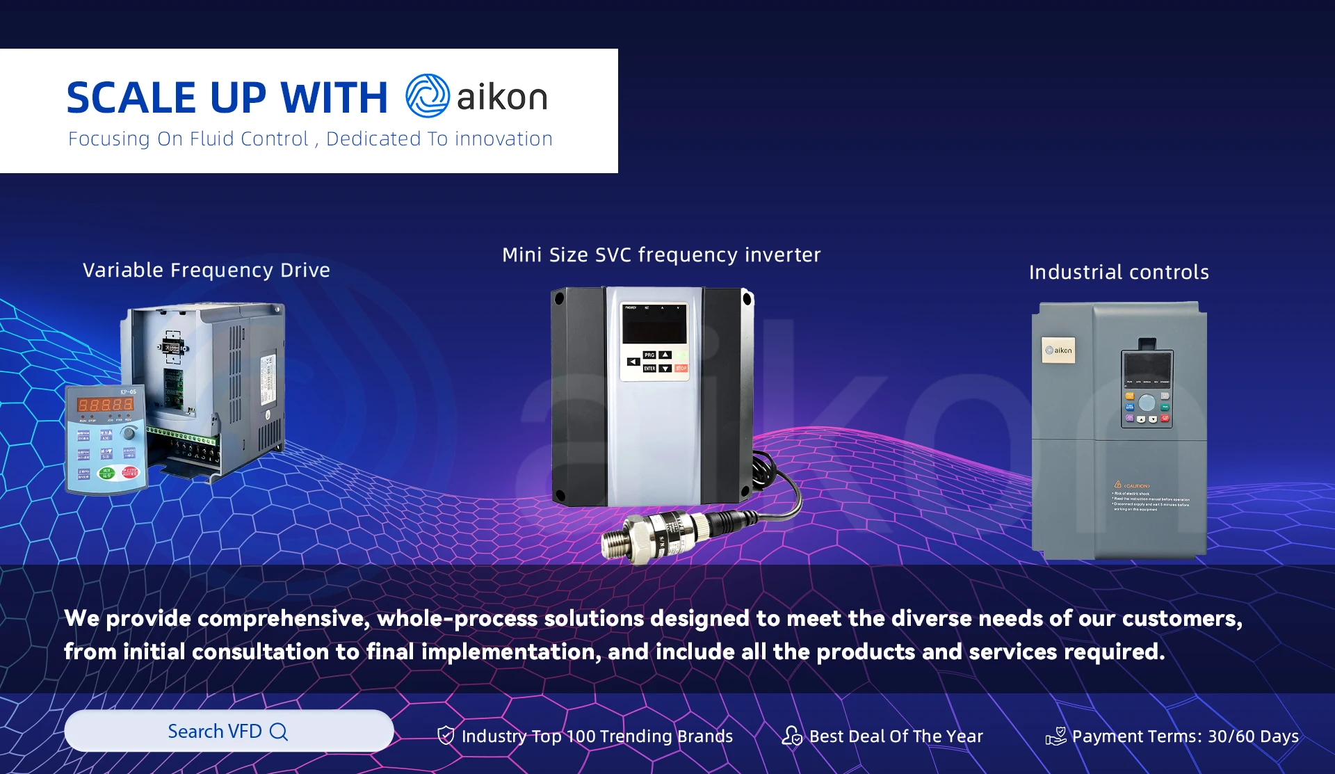 Multifunction 0.75KW 2.2KW High Acid Resistance Torque 220V 380V 460V VFD Controller Water Pump Inverter 3kw