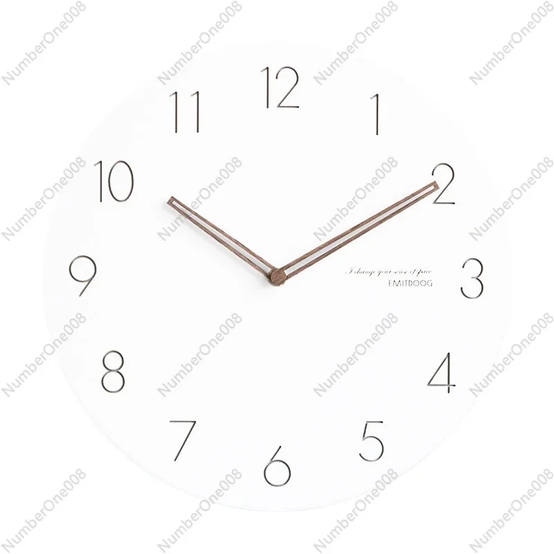 Clocks Wall Clock Living Room Creative Modern Simple Nordic Clock Wall Hanging Home Bedroom Silent Wall Clock