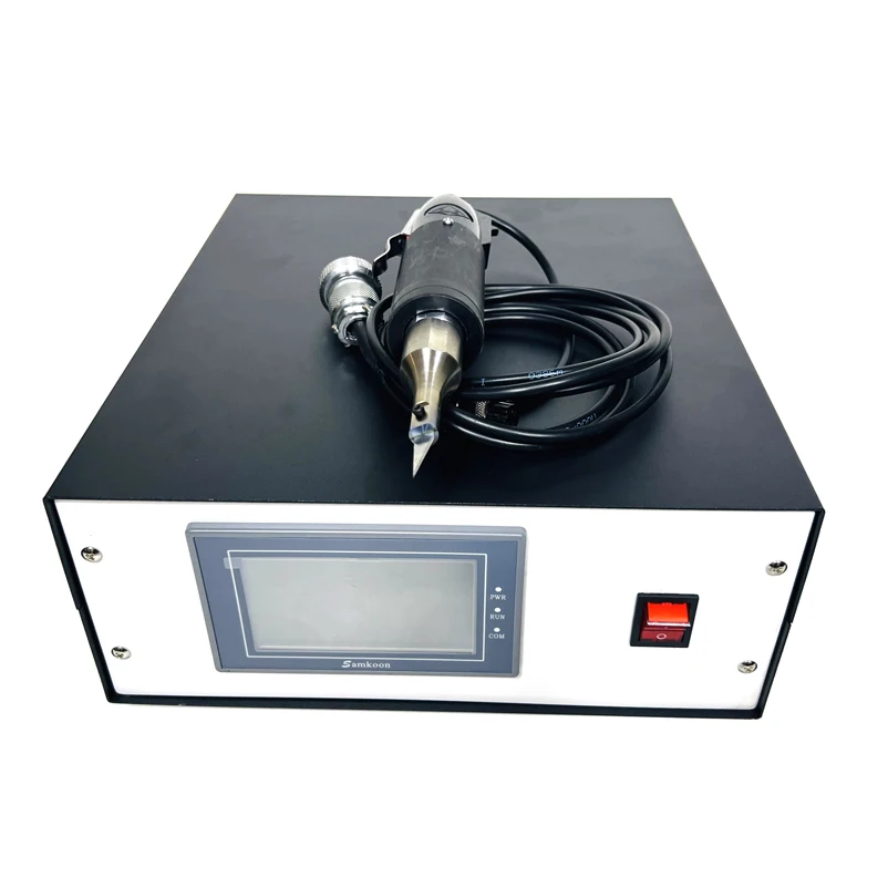 Ручной ультразвуковой станок для резки 35 кГц для ручной резки пластиковой пластины из АБС-пластика, ПП, ПЭ, ПВХ