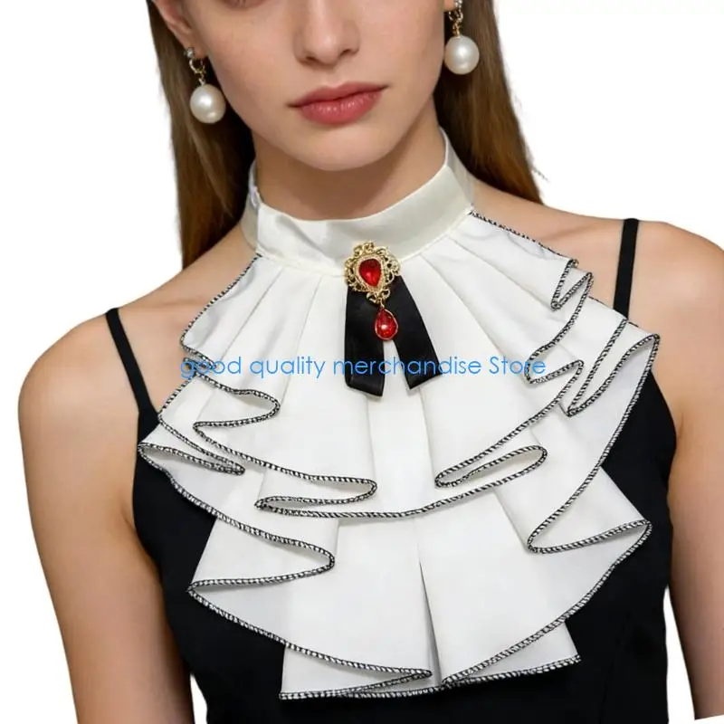y5jd-easy-matching-stretch-detachable-collar-fashion-false-collar-necktie-for-seamless-integration-with-shirts-and-sweaters