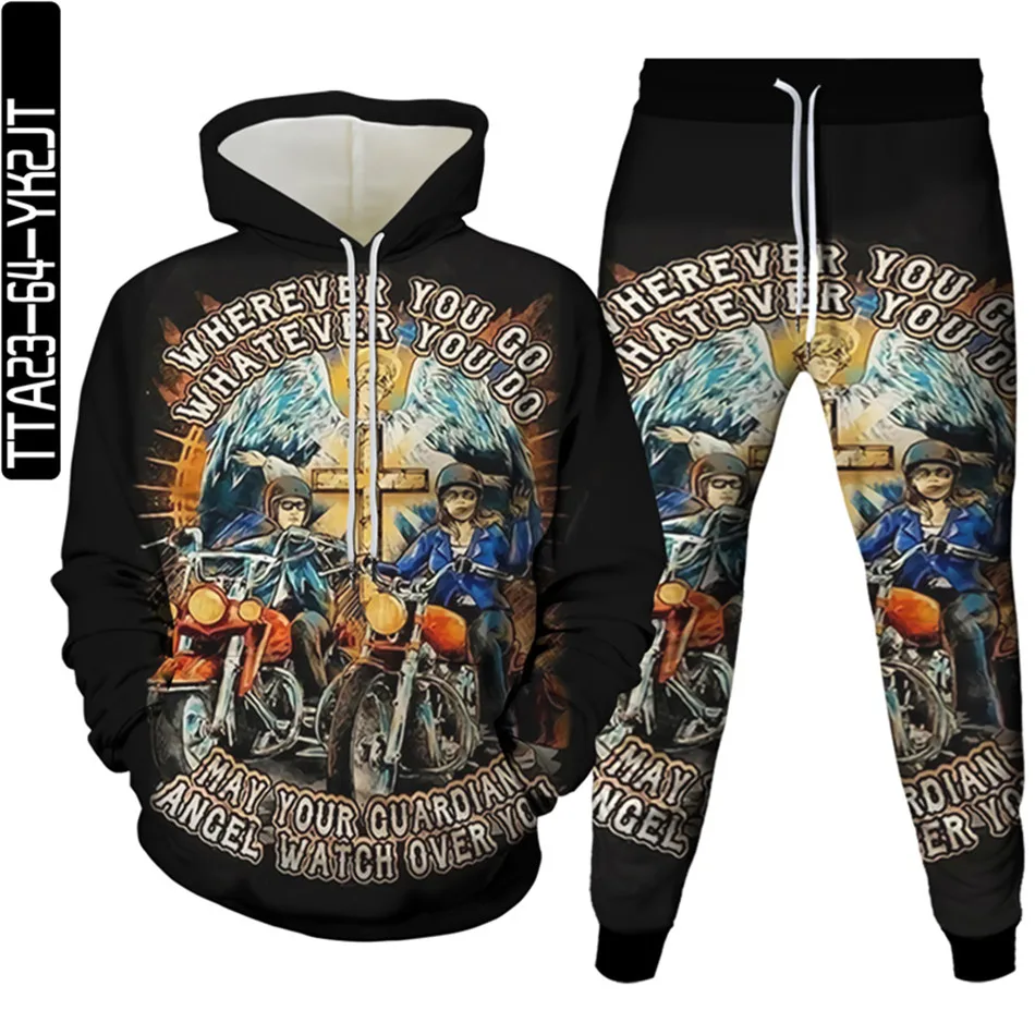 Survêtement d'armure de chevaliers templiers médiévaux pour hommes et femmes, croix de croisé, impression 3D, sweats à capuche d'Halloween, fj2 pièces, ensembles, grande taille, 6XL