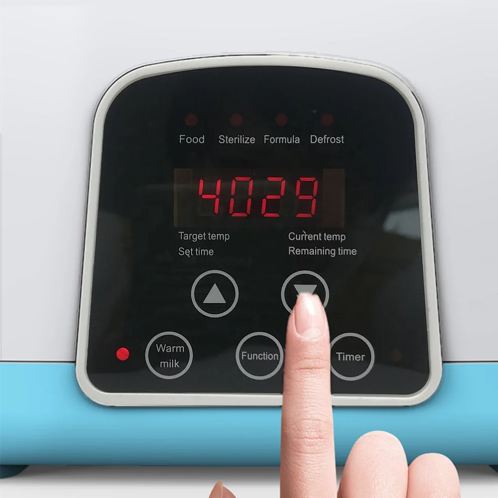Стерилизатор с подогревом бутылочек 2-в-1, умный контроль температуры, быстрый нагрев, размораживание грудного молока, незаменимый