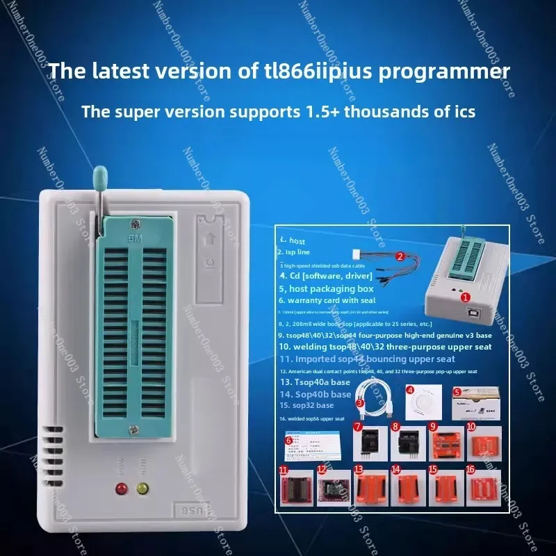 

TL866II PlusXGecu T48 Universal Programmer (TL866 Third Generation)