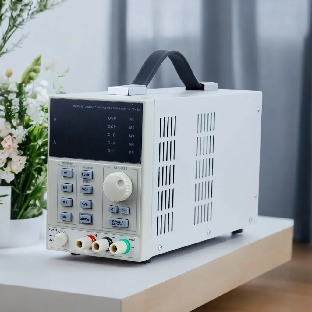 

Dual Display Power Supply KA6005D 300W CNC Variable Fan Circuit Protection Output Switch