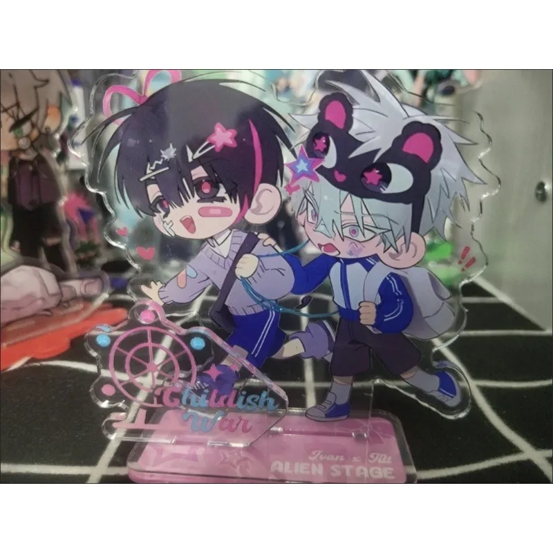 2025 Alien Stage TV Anime Acrylic Stand Figuur Action Ivan Till  Peripheral Figure Kids Models Toy Ornaments Birthday Gift